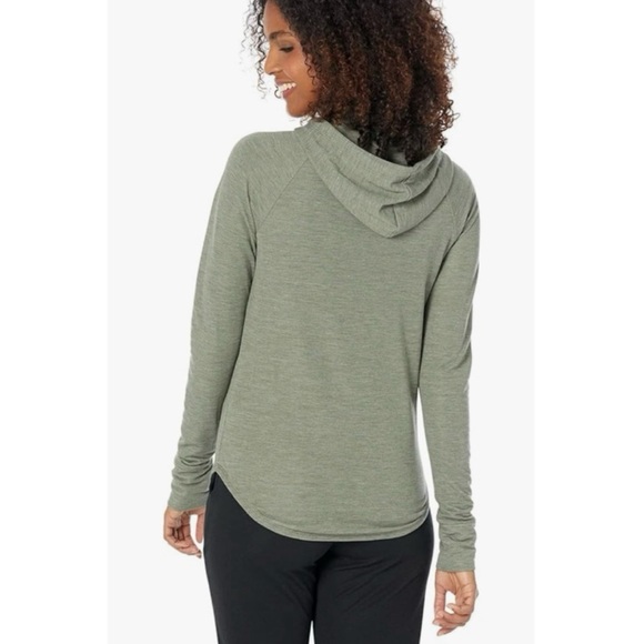 THE NORTH FACE • Thyme Heather Westbrae Knit Pullover Hoodie Size Small - Picture 2 of 11